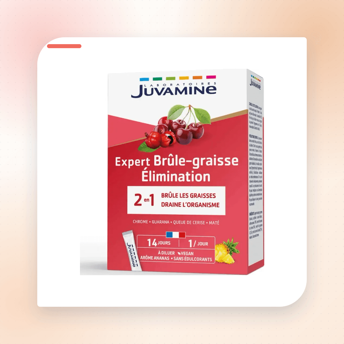 Juvamine Expert Brûle-Graisse Élimination 2-en-1