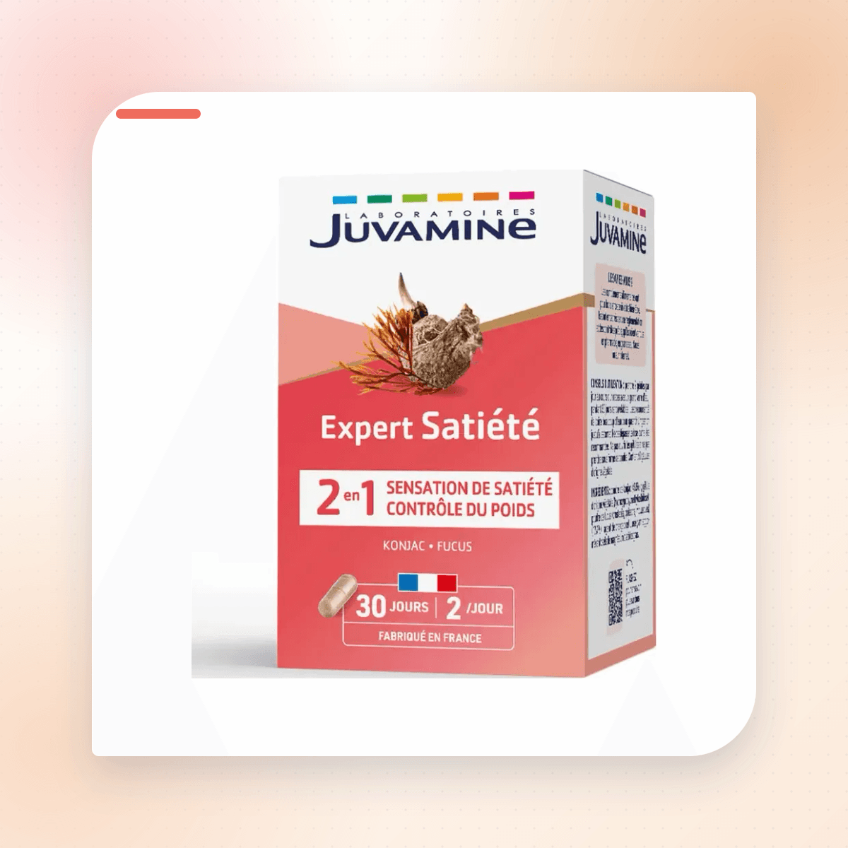 Juvamine Expert Satiété 2-en-1
