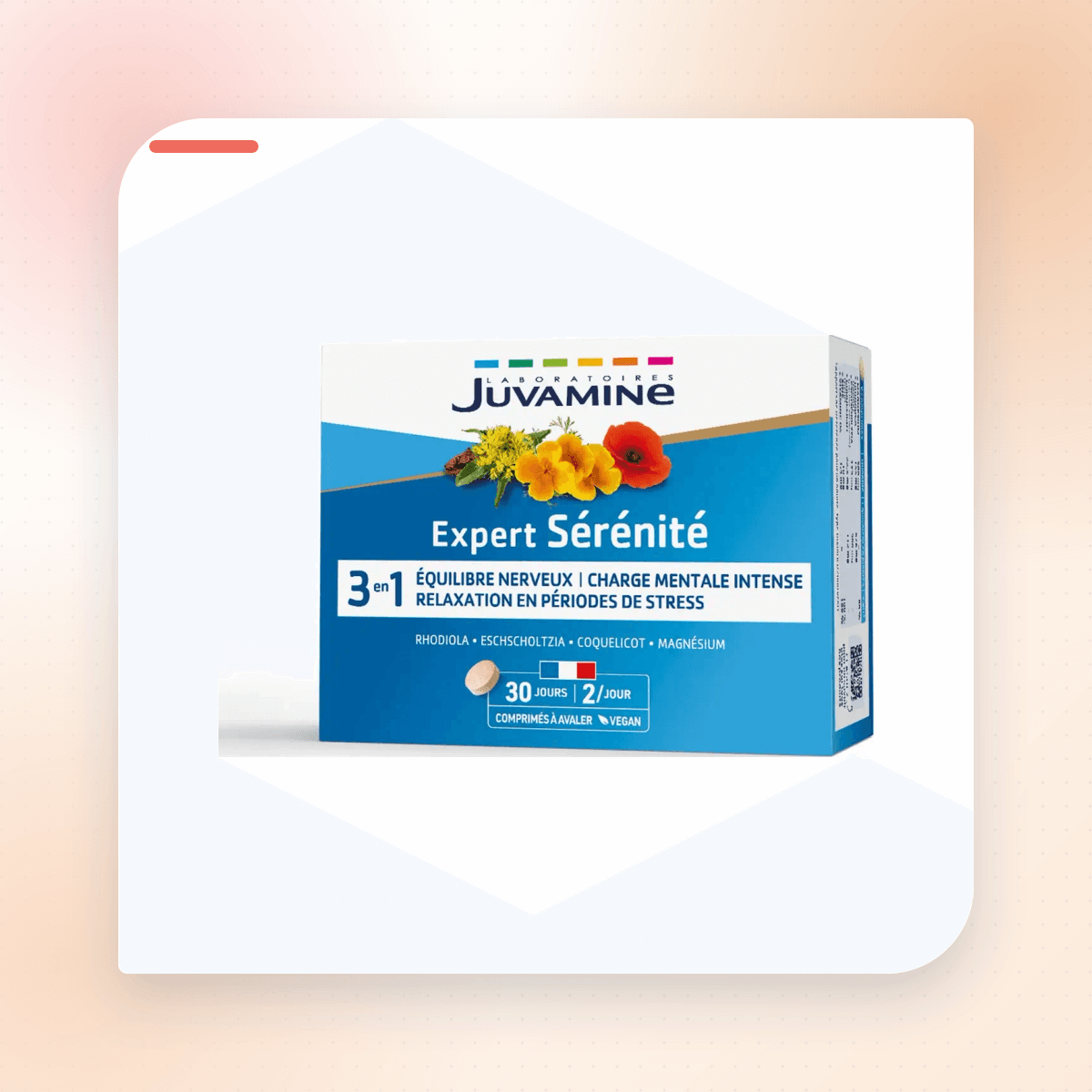 Juvamine Expert Sérénité 3-en-1