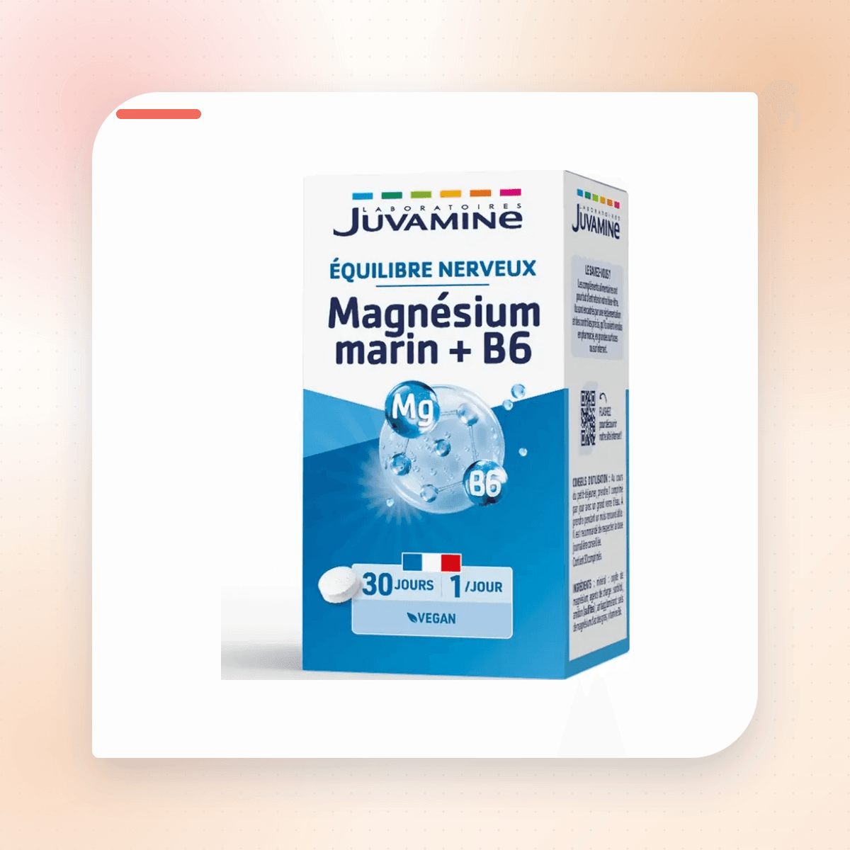 Juvamine Magnésium Marin + Vitamine B6
