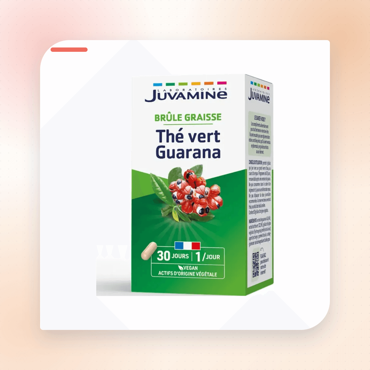 Juvamine Thé Vert & Guarana
