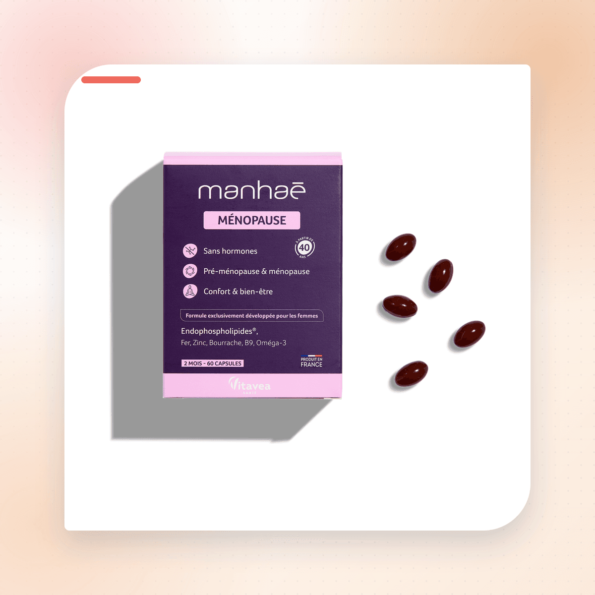 Manhaé Ménopause 2 mois