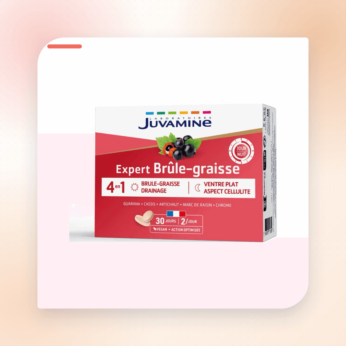 Juvamine Expert Brûle-Graisse 4-en-1 Jour / Nuit